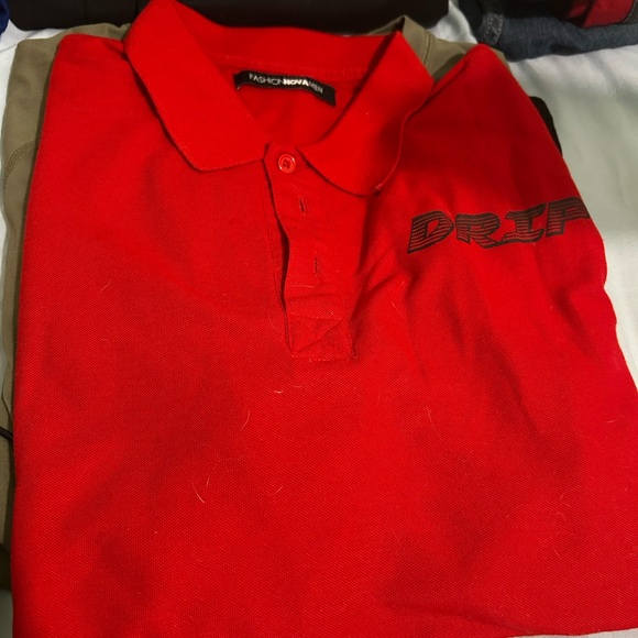 Red Men's Shirt - Picture 1 of 3
